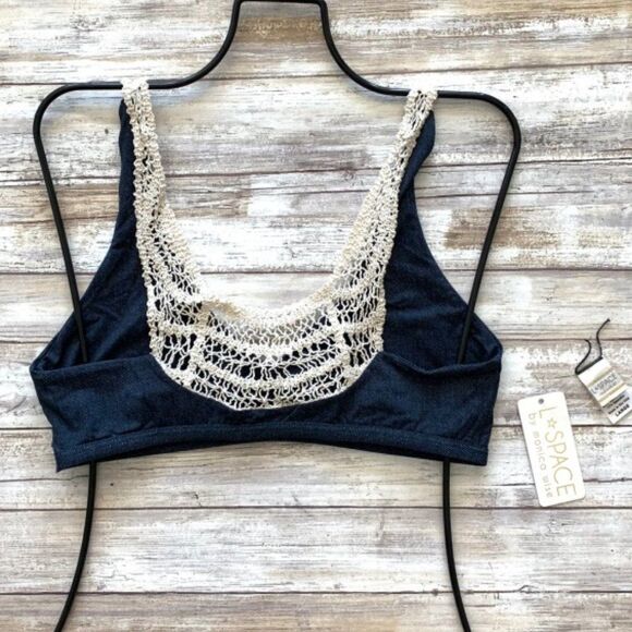L*Space Swim C’EST LA VIE Bikini Top {USED} - Picture 1 of 4